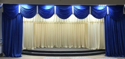 Stage Harlequin Decorative Curtain