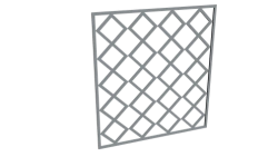 Metal Partition for Household Use