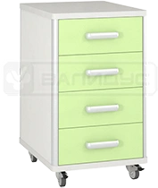 Mobile Cabinet with Four Drawers for Desks TP-3K