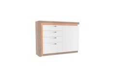 Right Neon Chest of Drawers (Nelson/White) LD.667110.000