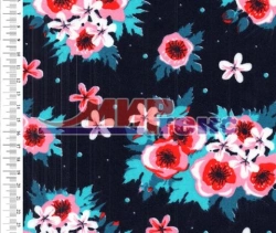 Synthetic Plush Knit Fabric (80% Viscose, 20% Polyester) for Garments
