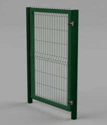 3D Ural 4 Zn Gate with Polymer Powder Coating