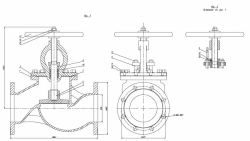 Flanged Non-Return Shut-Off Valve DN 150 PN 16 Series 458 (KMIА.491925.005-04)