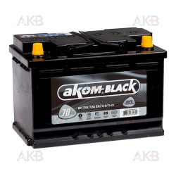 Lead-Acid Starter Battery 6ST-70VL ACOM BLACK Euro