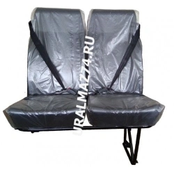 Passenger Seat Assembly with High Back, Right Side, 3-Point Seatbelt