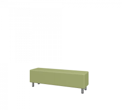 Soft Benches UNIT-DOC Series - Two/Three-Seater Without Backrest