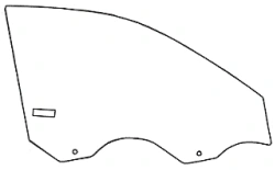 Great Wall CHB037-R Left Front Door Glass Replacement