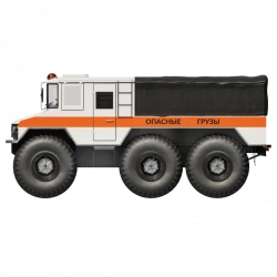 Burлак All-Terrain Vehicle for Transporting Hazardous Cargo - Model 02.006
