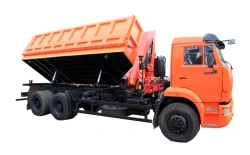 Kamaz 6520 Dump Truck with Crane Model 336953