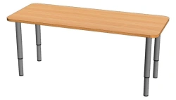 Wooden Desk for Preschool Institutions - Standard Model