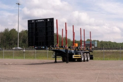 Heavy-Duty Timber Semi-Trailer V-Trailer 310
