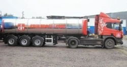 Thermally Insulated Tank Semi-Trailer Model 963911 for Transporting Oil Products