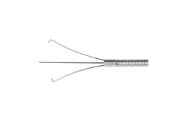 CLAMP WITH THREE-TOOTH GRIP FOR FLEXIBLE ENDOSCOPES, Ø 2.0 MM, LENGTH 1750 MM