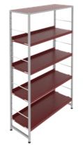 Metal Shelving Unit 900x300x1452 mm with 4 Shelves