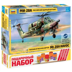 Mi-28 Helicopter Gift Set - Model Kit