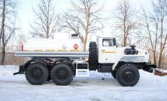 Tanker Truck for Liquid Petroleum Products TAЦ 56702 Model 56752B on Ural 4320-1151-41 Chassis