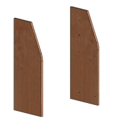 Decorative Side Panels for Reception Stands 1147 R