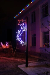 Decorative LED Console "Star Blizzard" - Outdoor Light Fixture with Brackets (220V, 2 Modifications)