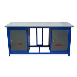Workbench with Double Cabinets for Assembly and Storage WK1800 (T0-T0)