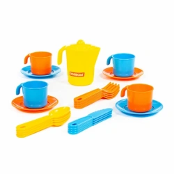 Colorful Children's Dinnerware Set for 4 - Anuta