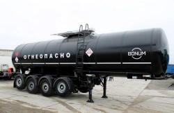 BONUM 914211 Tank Semi-Trailer for Transporting Light Oil Products