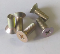 90° Countersunk Head Screws with Cross Slot OST 1 31552-80, 30ХГСА