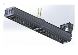 Industrial Design LED Light "MTM IoT" Series CUBE 100 Two Modules 180° End Connection