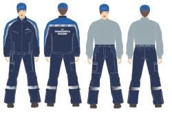 Women's Protective Suit (Jacket and Pants) for Transneft Supervisors