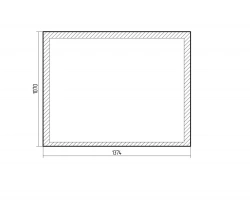 Emergency Window Glass for LIAZ Bus 429260-5403405