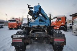 Special Tractor Truck with Crane Manipulator GIRD 5849KF KAMAZ 53504-A5