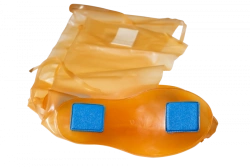 Special Protective Plastic Overshoes for Radioactive Contamination: Bakhily-N with Anti-Slip Inserts