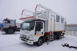 Ambulift for ISUZU Chassis NQR90L-H, NQR90L-K, NQR90L-L, NQR90L-M - Model 5765N