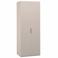 SOHO FCB-01.DS 2-Door Wardrobe with Shelves in Beige