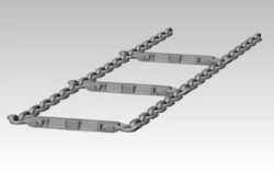 Complete CSK-9 Scraper Chain for Conveyors