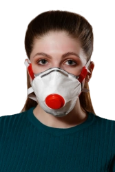 Aerosol Protection Respirator with Organic Gas Protection "SPIRO-313A" FFP3 R D
