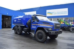 Food Liquid Tanker (AЦПТ) UZST Model UZST01, Chassis Ural 4320-72