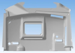 Front Roof Upholstery for Buses 320405-04-5702012-11