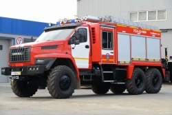 Fire Rescue Vehicle PSA-2 Type 5881S, Modification 5881S2 on Ural-4320 Chassis