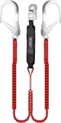 Elastic Safety Lanyard with Shock Absorber ABE212