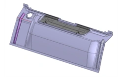 Rear Door Panel for Vehicles 5299230-5702030-50