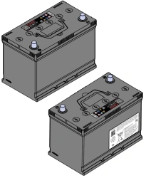 TUBOR ASIA STANDART 6ST-90.1 VL B01 Lead Acid Starter Battery