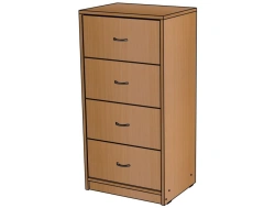 Modular Set Storage Rack with Drawers for Preschool Activities - SJ15