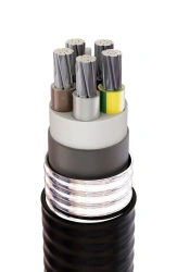 Kamaks A Aluminum Power Cable with EPR Insulation in Corrugated Metal Sheath (BG ng(A)-HF)