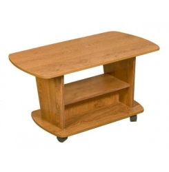 Wooden Coffee Table by Bashkir Furniture Factory