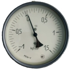 Pressure Gauge for Measuring Excess and Vacuum Pressure MP4-U-4
