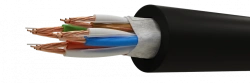 Signal and Locking Cables with Multi-Stranded Copper Wires, Polyethylene Insulation, Water Blocking Materials (Code: TPZH-PE-WB)