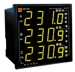 Digital Multifunctional Electrical Measurement Device for Three-Phase AC Networks" (Frequency 45-55Hz) SHM120