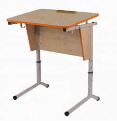 Adjustable Single Student Desk SУО-5Р for Height Groups 5-7