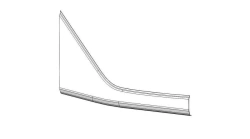 Rear Left Panel for Vehicles, Model 5299230-5402527-50