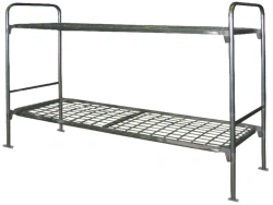 Seasonal Metal Bed for Public and Domestic Spaces